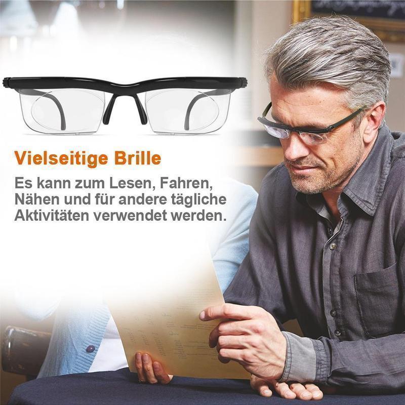Fokussierbare Lesebrille Unisex
