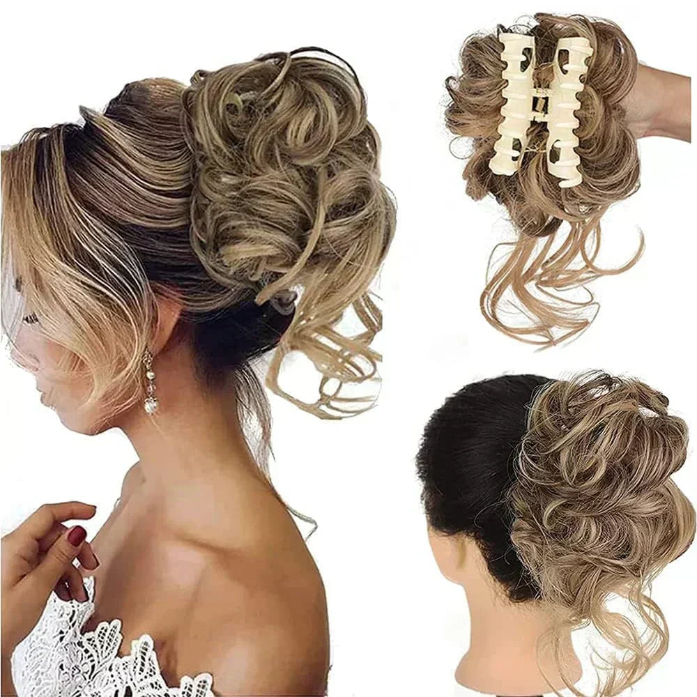 CurlyBun: Instant Curled Bun Haarclip