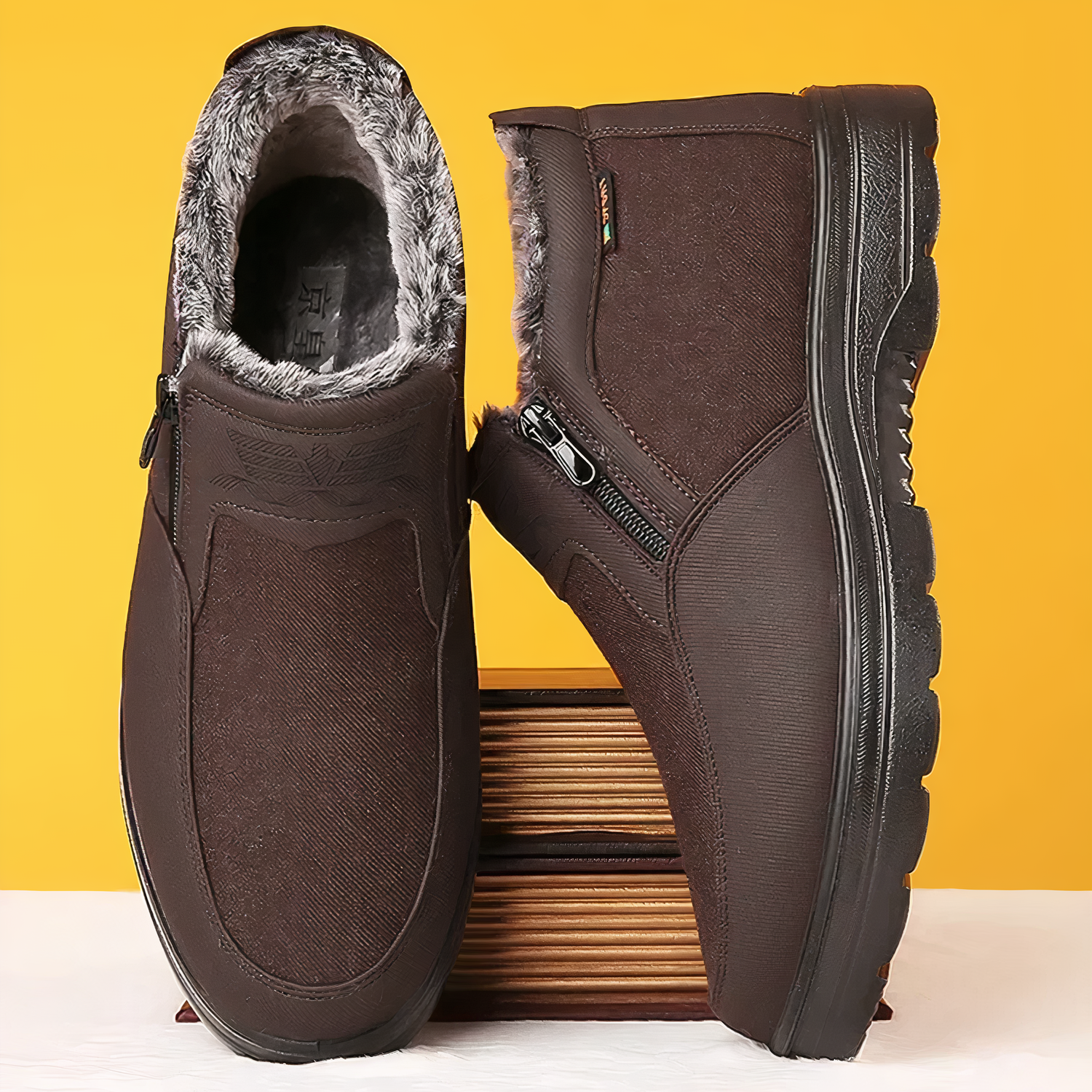 Orthopädische Winterstiefel für Herren