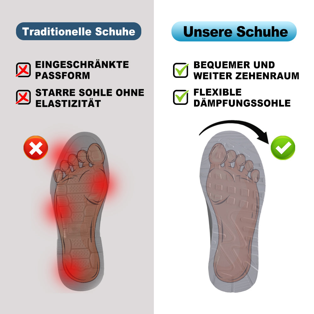 ErgoJump Pro - Ergonomische Rutschfeste Bequemlichkeit-Wanderschuhe