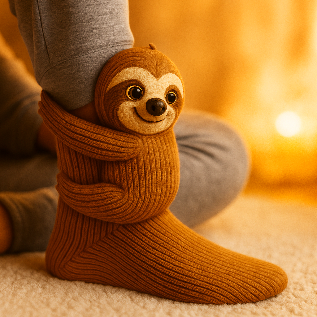 Gemütliche Socken Winter Rutschfeste Haussocken Plüsch Unisex