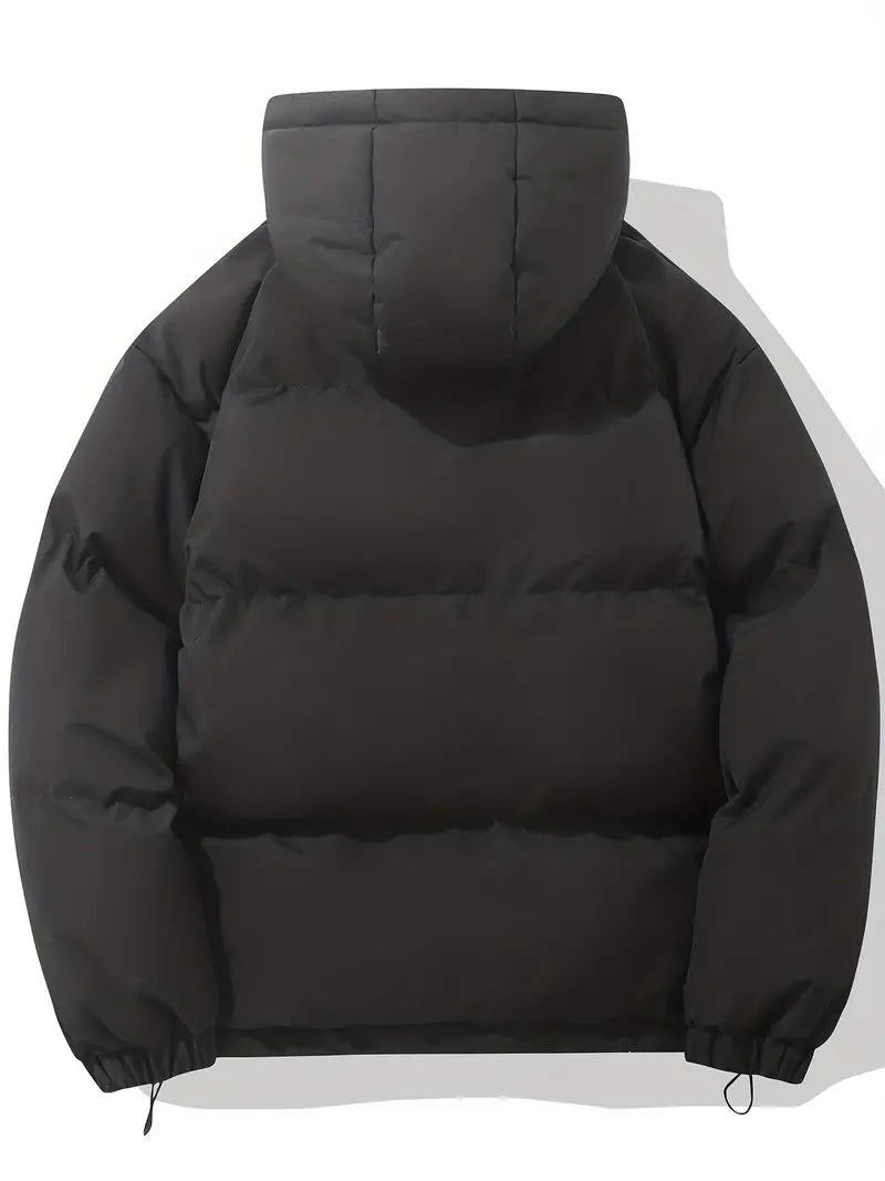 Damen Steppmantel mit Kapuze – Ge quiltete Winterjacke