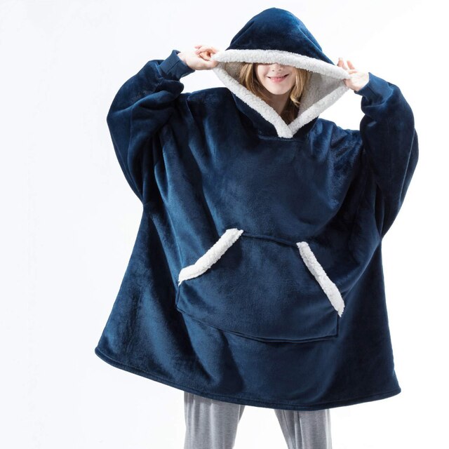 SherpaComfort XXL Hoodie | Extra warme Sherpa-Fleece für ultimativen Komfort