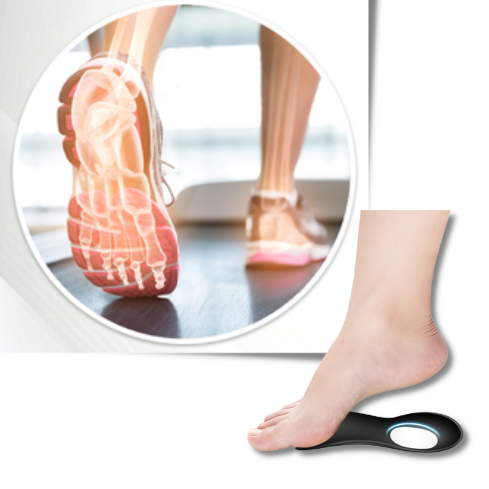 Orthopädische Einlagen für Plattfüße