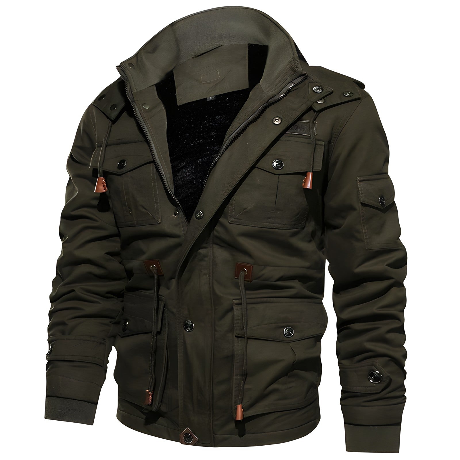 Herren Taktische Outdoor-Jacke – Mehrere Taschen und warm für den täglichen Gebrauch