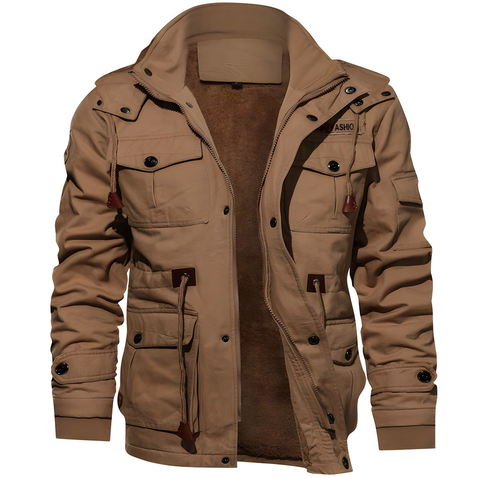 Herren Taktische Outdoor-Jacke – Mehrere Taschen und warm für den täglichen Gebrauch