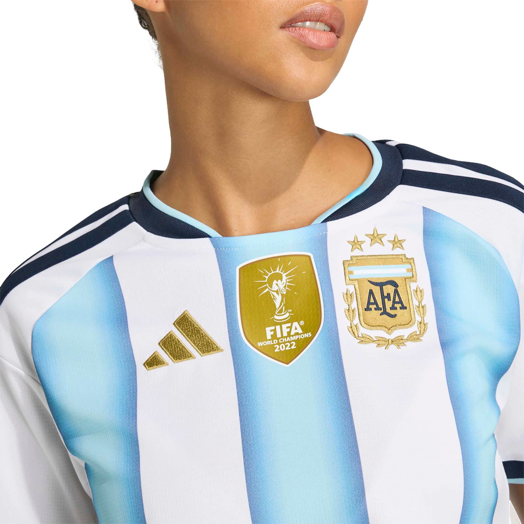 Argentina 2026 Home Cropped Jersey Women