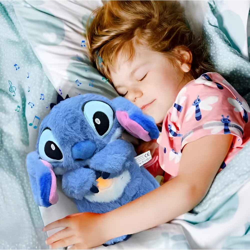 Kinderplüschtiere mit Licht und beruhigender Atmung