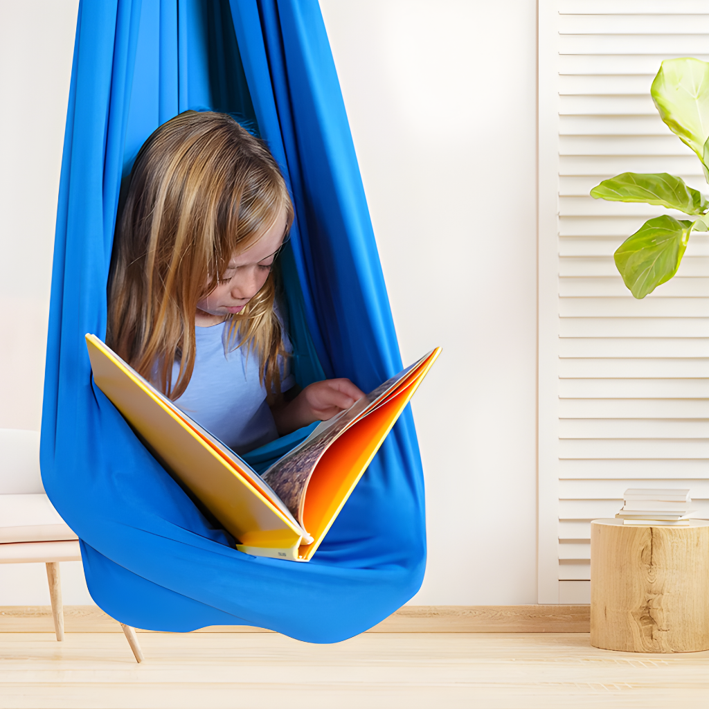 Kinderschaukel Indoor Therapieschaukel Hängesitz Stoff