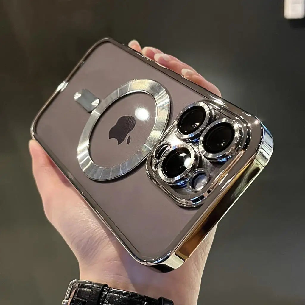 Ripob | Klare Weichmagnetische Hülle für iPhone