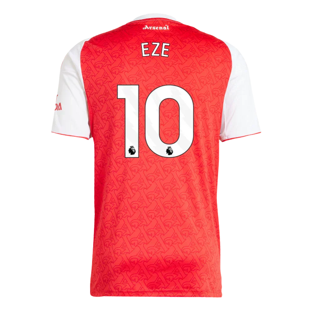 Arsenal 2025/26 EZE 10 Home Player Jersey