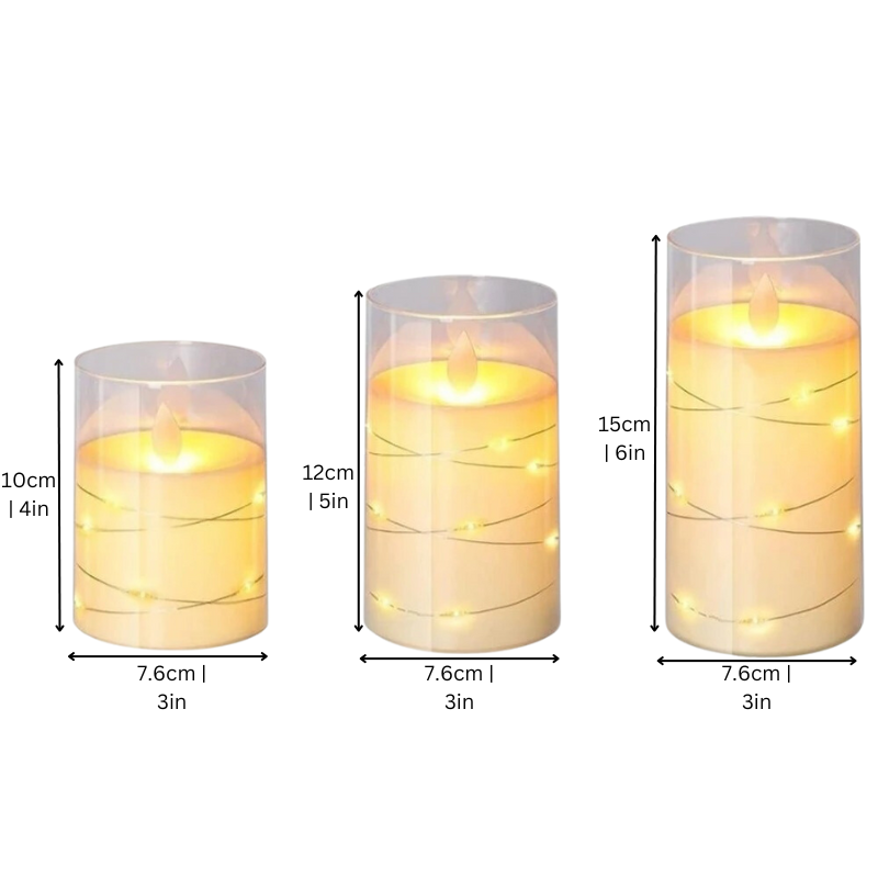 LED-Kerzen mit Fernbedienung & Timer | LED-Kerzen-Set | ScheinLicht