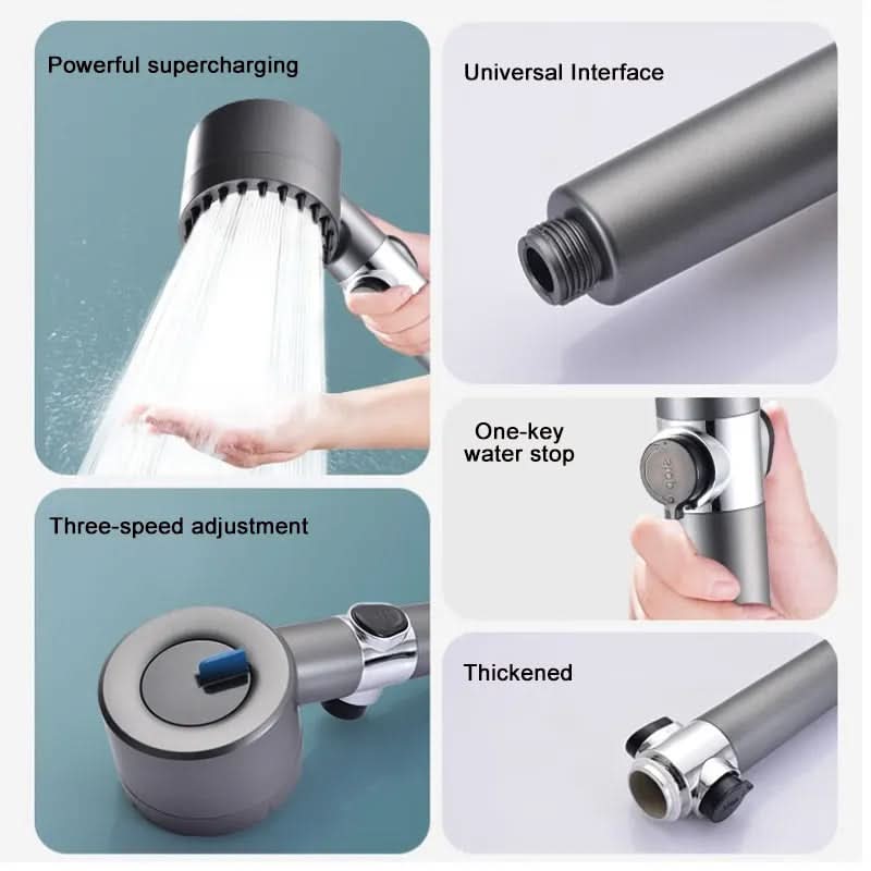 PowerStream - Filter und kraftvollem Wasserstrahl