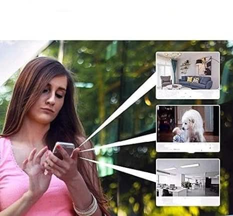 SecureView – 1080P Mini Sicherheitskamera mit Bewegungserkennung & App-Steuerung