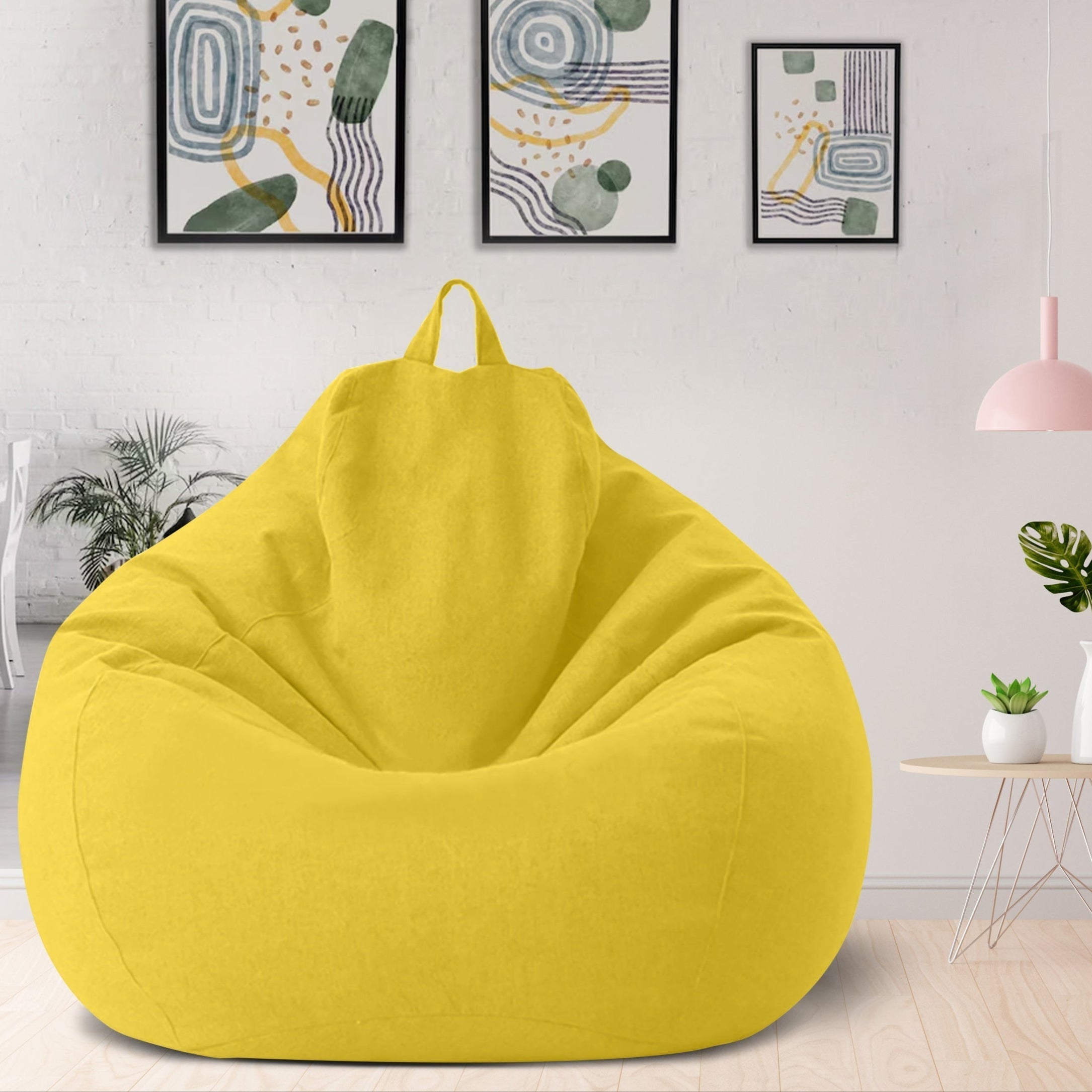 Sitzsack Wohnzimmer Ergonomischer Komfort Entspannung zu Hause
