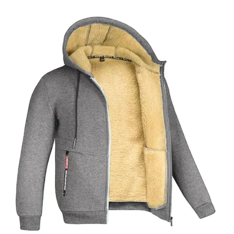 Herren Strickzipper – Warme Winterlage mit weichem Innenfutter