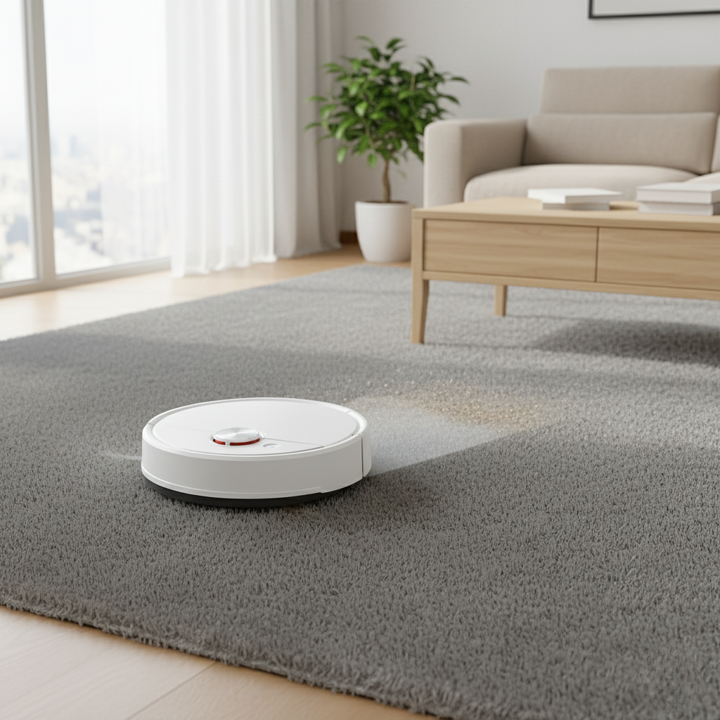 Roboter-Staubsauger mit Wischfunktion, 2-in-1 Reinigungssystem