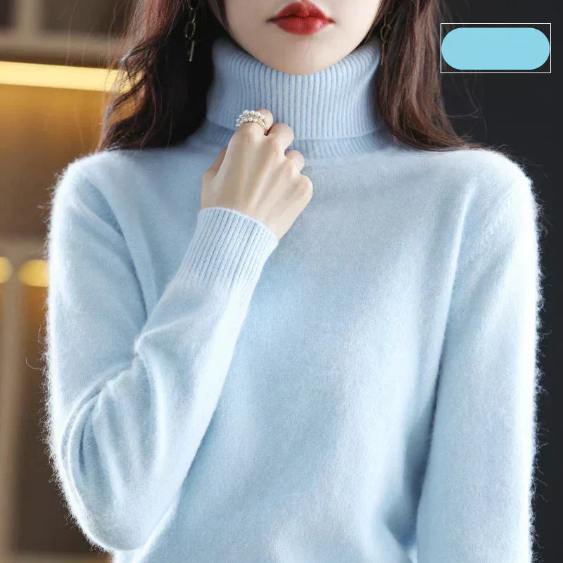 Weicher Rollkragenpullover aus Kaschmir | Damen