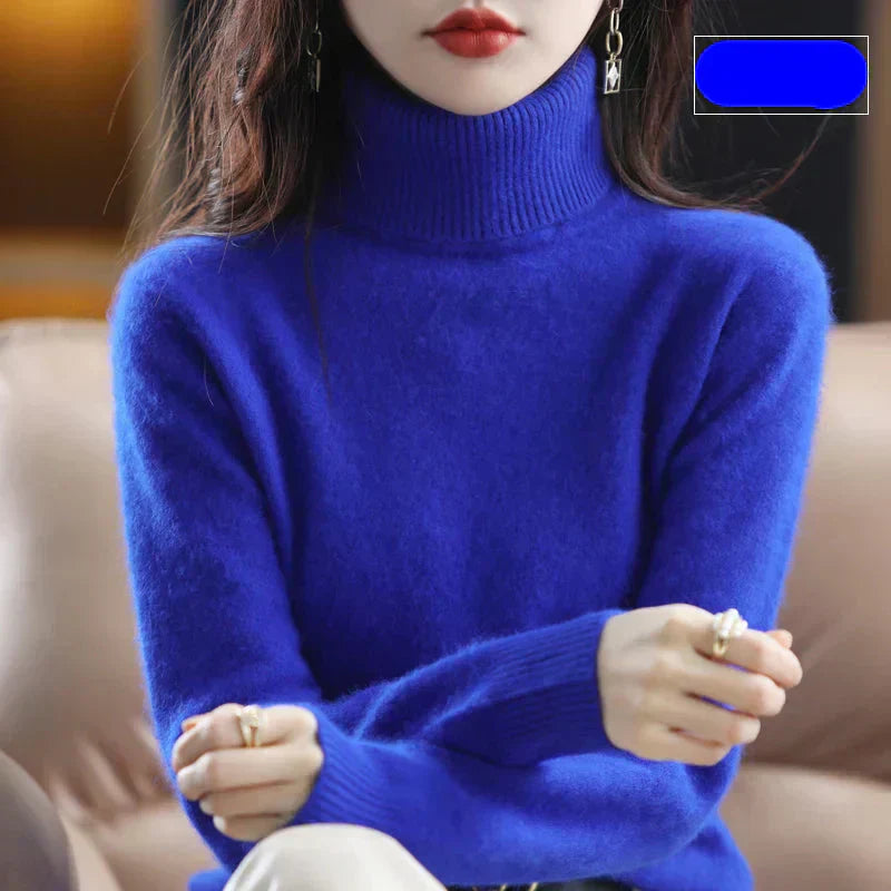 Weicher Rollkragenpullover aus Kaschmir | Damen