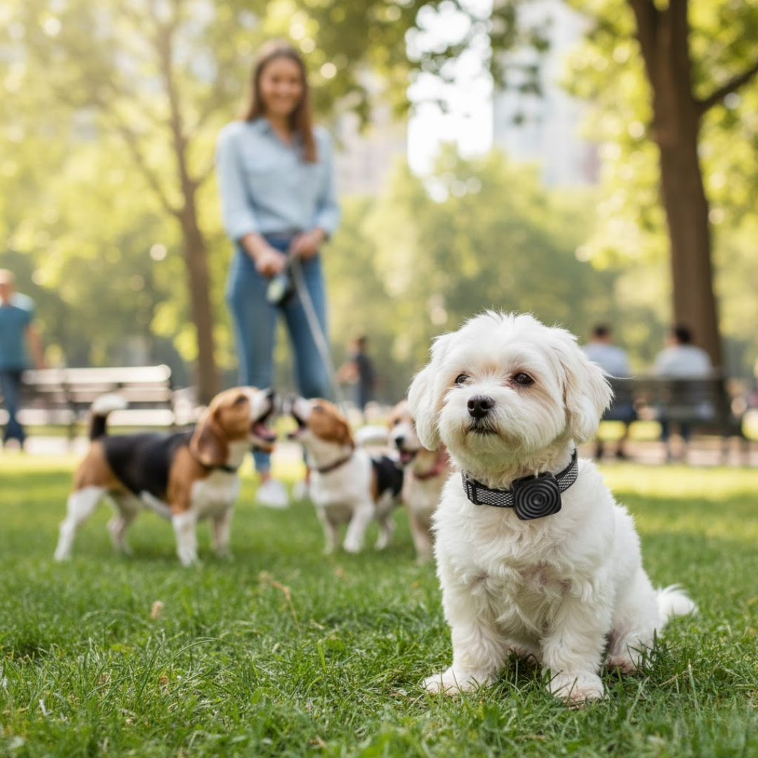 Sanftes Trainingshalsband für kleine Hunde