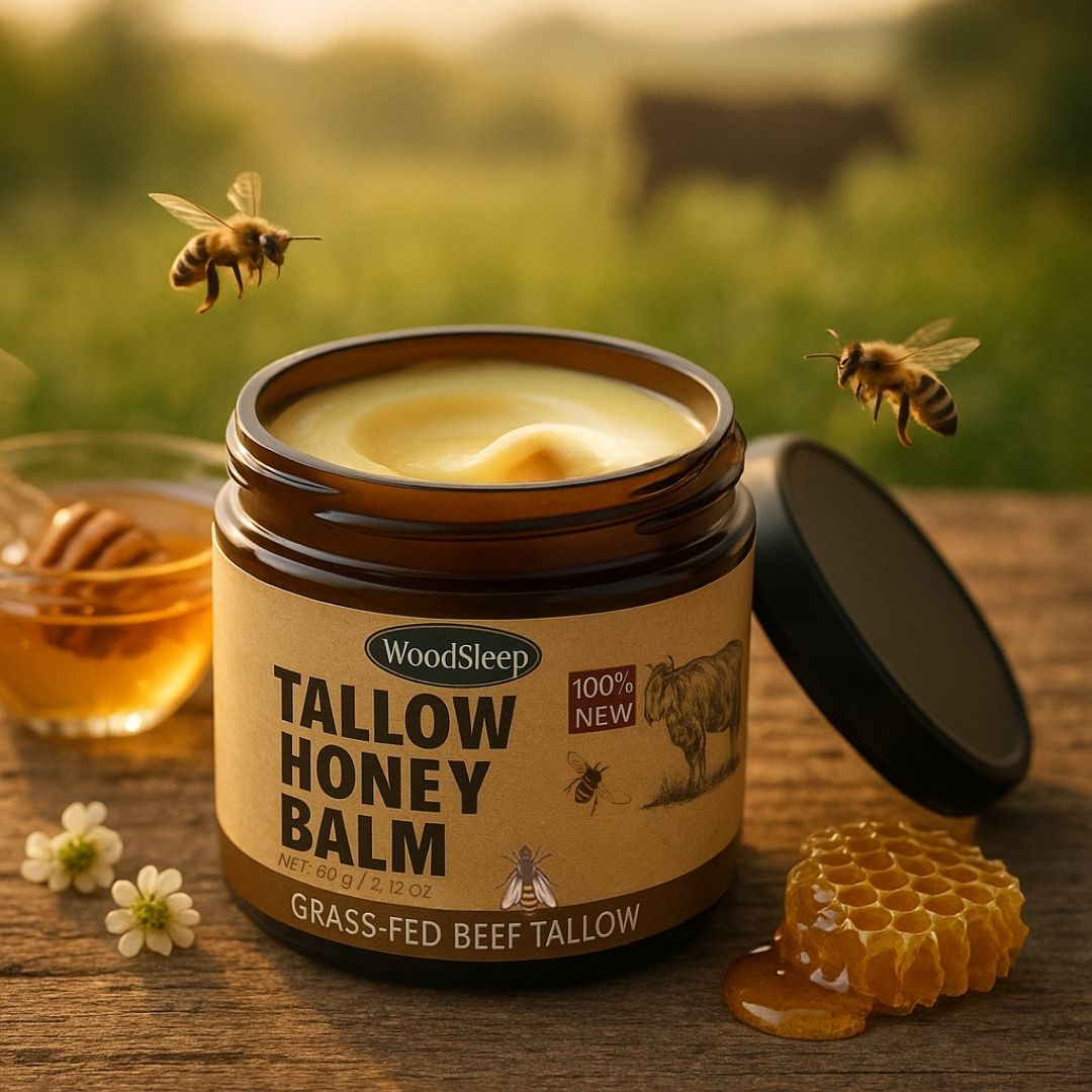 Rindertalg-Creme | Creme für natürliche Hautpflege | Feuchtigkeitscreme für Gesicht und Körper | TallowPure