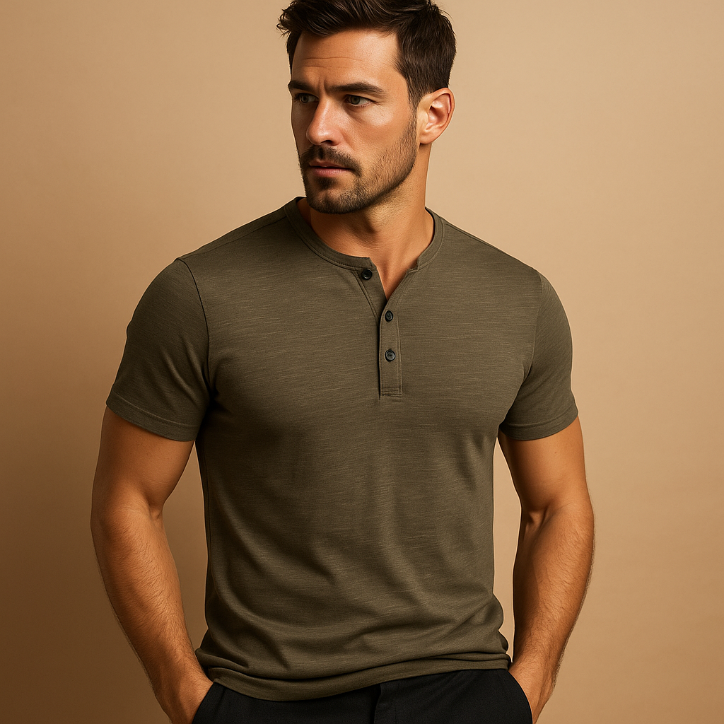 Herren Freizeit Baumwoll T-Shirt | Weiches Gefühl und Alltagskomfort