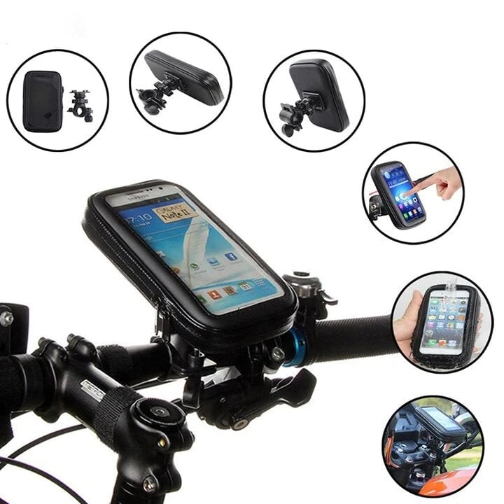 15W Powerbank - Wasserdichter Halter für Fahrradlenker
