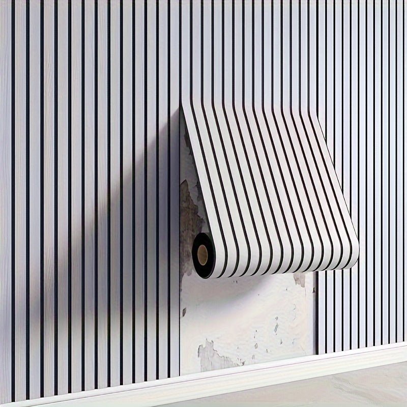 CleanWall - Selbstklebende 3D PVC-Wandpaneele in Holzoptik mit Struktur - Einfache und schnelle Installation - Perfekt für die Wohnungsrenovierung