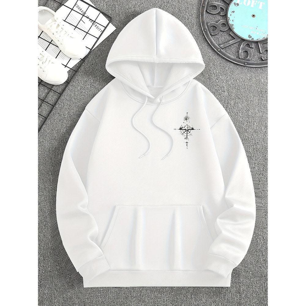 Herren Hoodie | Komfort, Stil und ein mutiges Kompass-Design