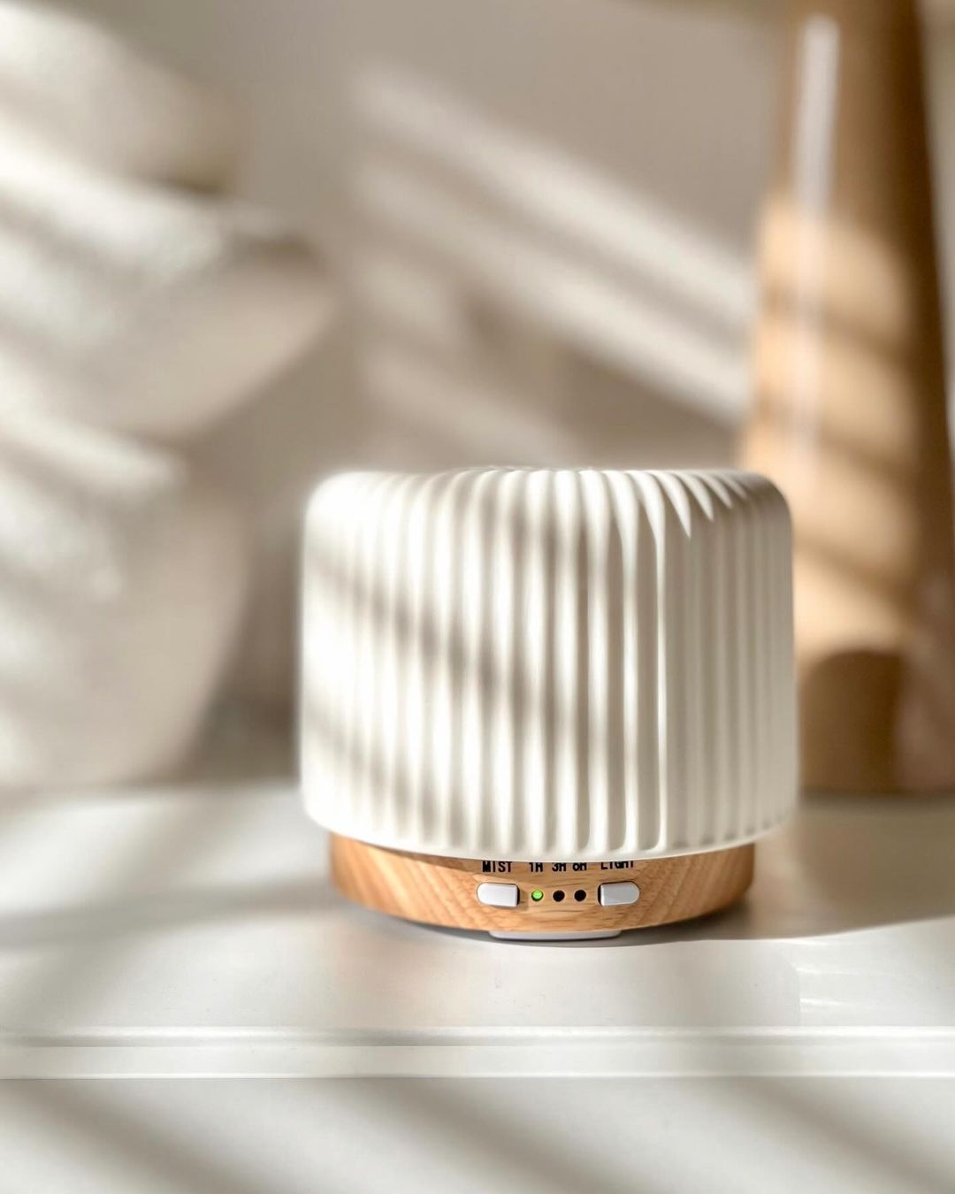 LuxeAroma Keramischer Aroma Diffuser | Verfeinerte Dufterfahrung für eine ruhige Atmosphäre