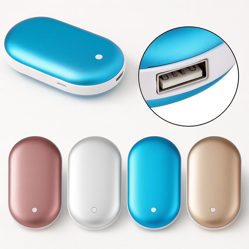Elektrischer Handwärmer & Taschenwärmer mit Powerbank | HandHimmel