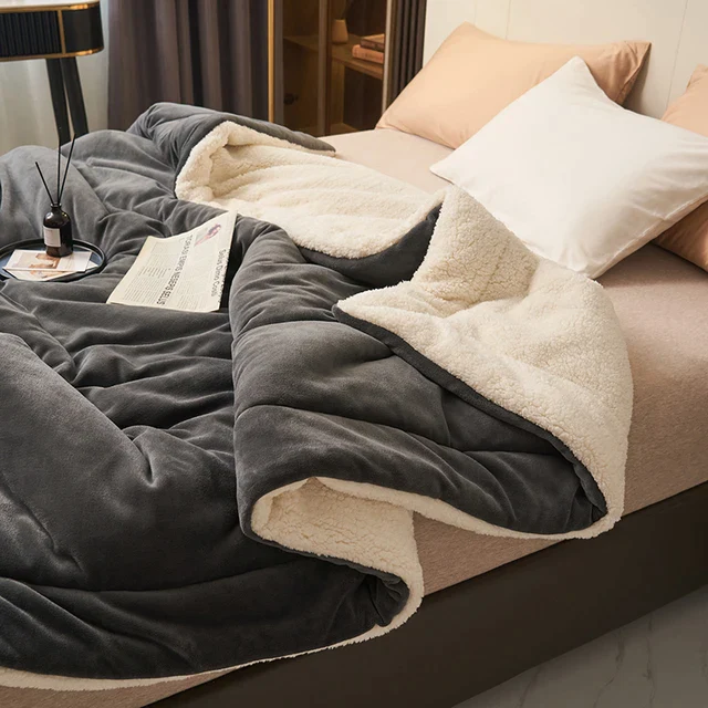 Fleece-Decke | Große Bettdecke | Wohnzimmerdecke | HugLuxe