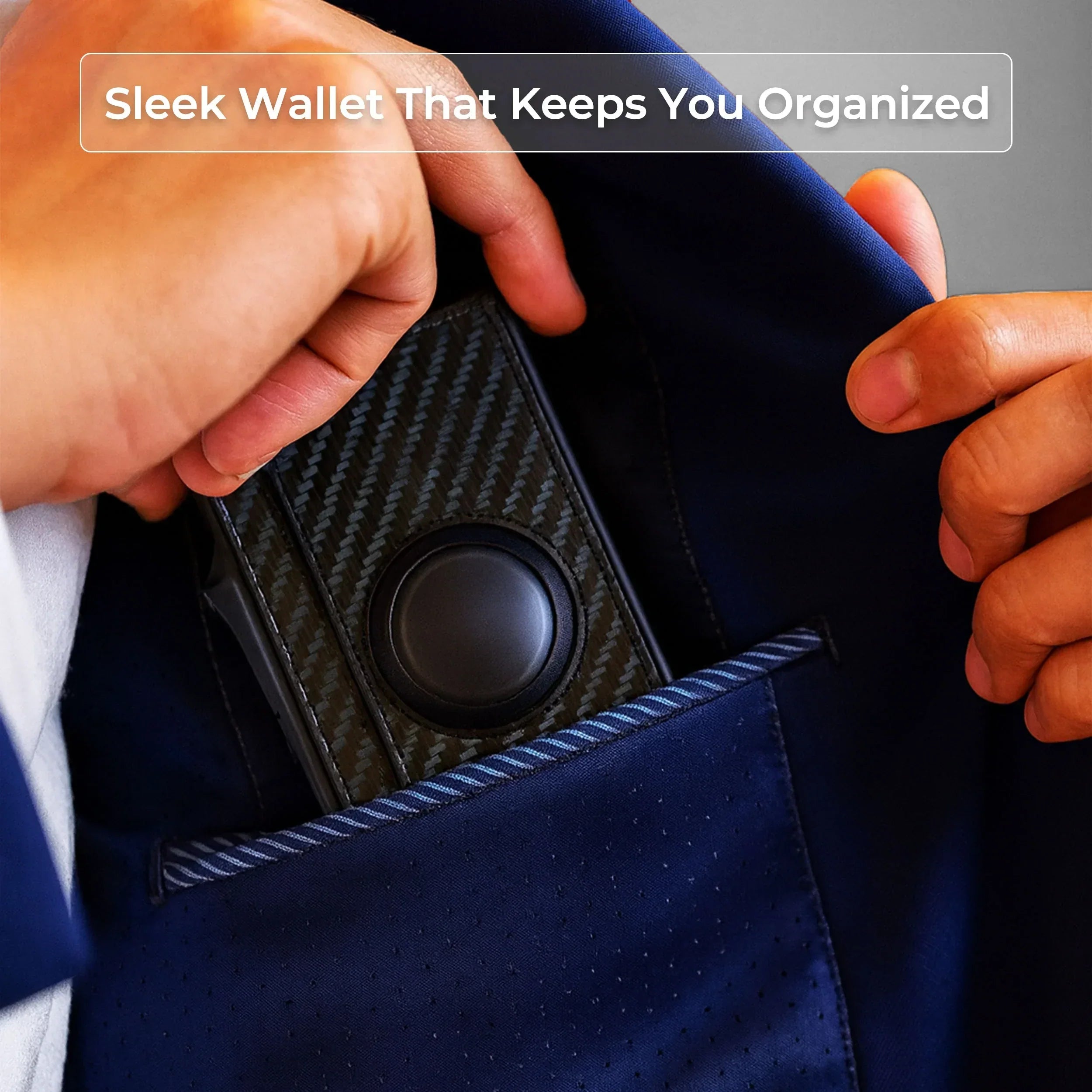 Luxurious Airtag Wallet