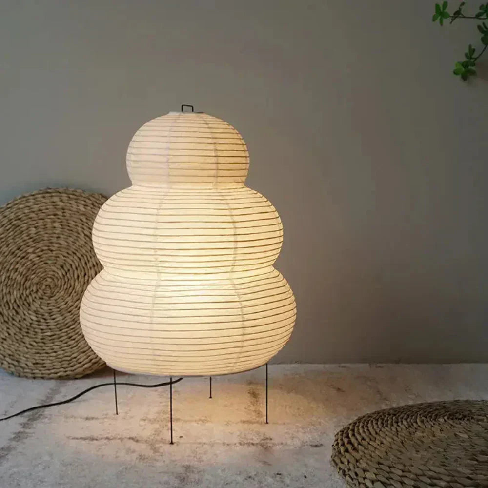 Tischlampe Reisepapier Retro Japanisches Design