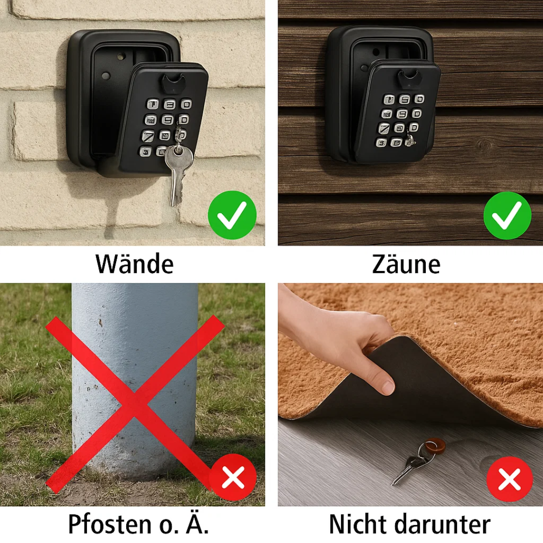 Outdoor-Schlüsselsafe Schlüsselbox