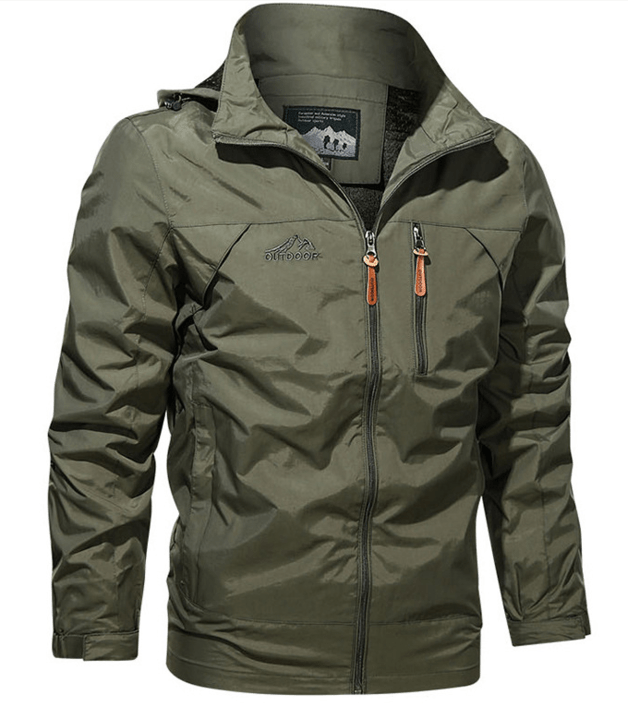 Herren Wasserfeste Outdoor-Jacke – Leicht & Winddicht