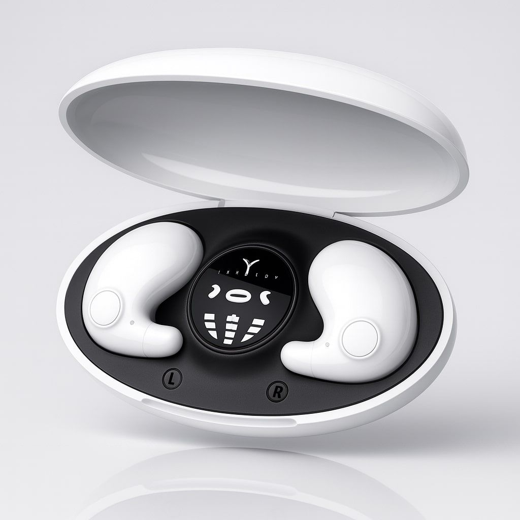 Ohrstöpsel für Schlaf und den Alltag | Ultra-schlanke Bluetooth-Kopfhörer | Schlafkopfhörer | DreamBuds