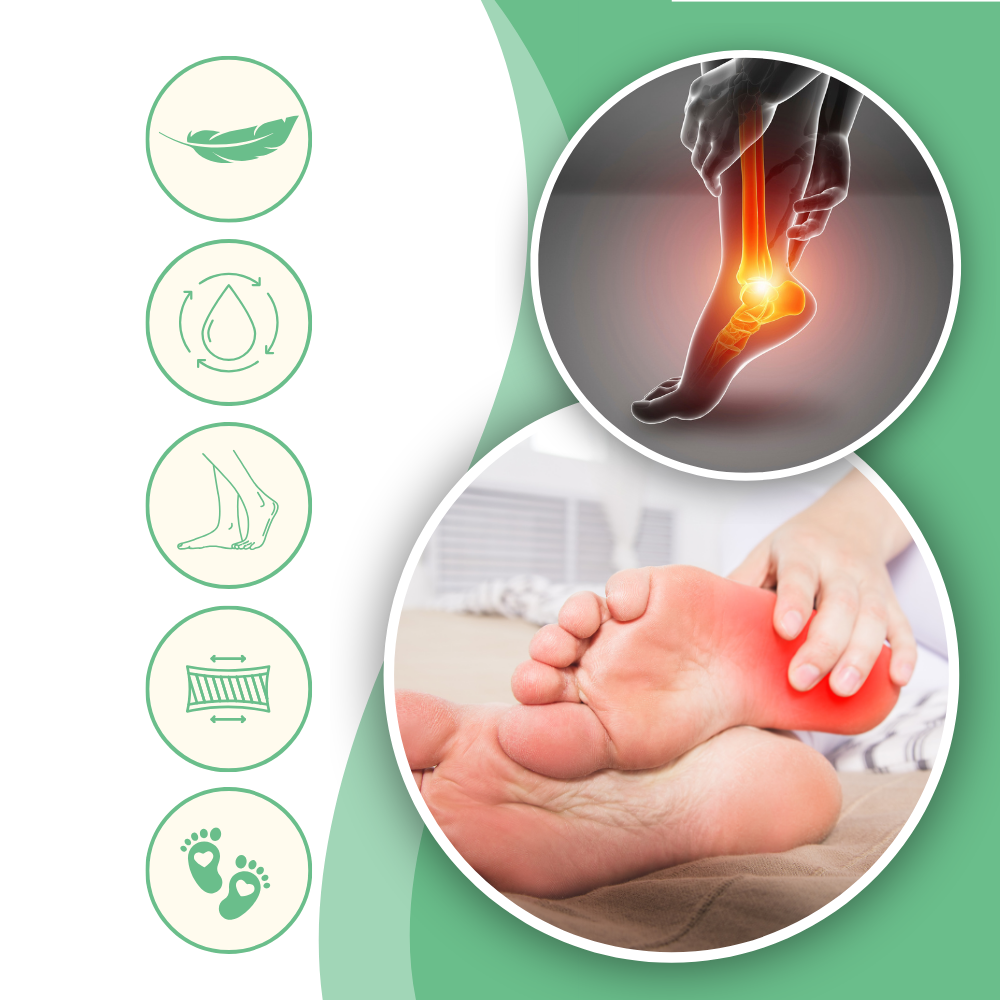 Schmerzlindernende Neuropathie-Socken