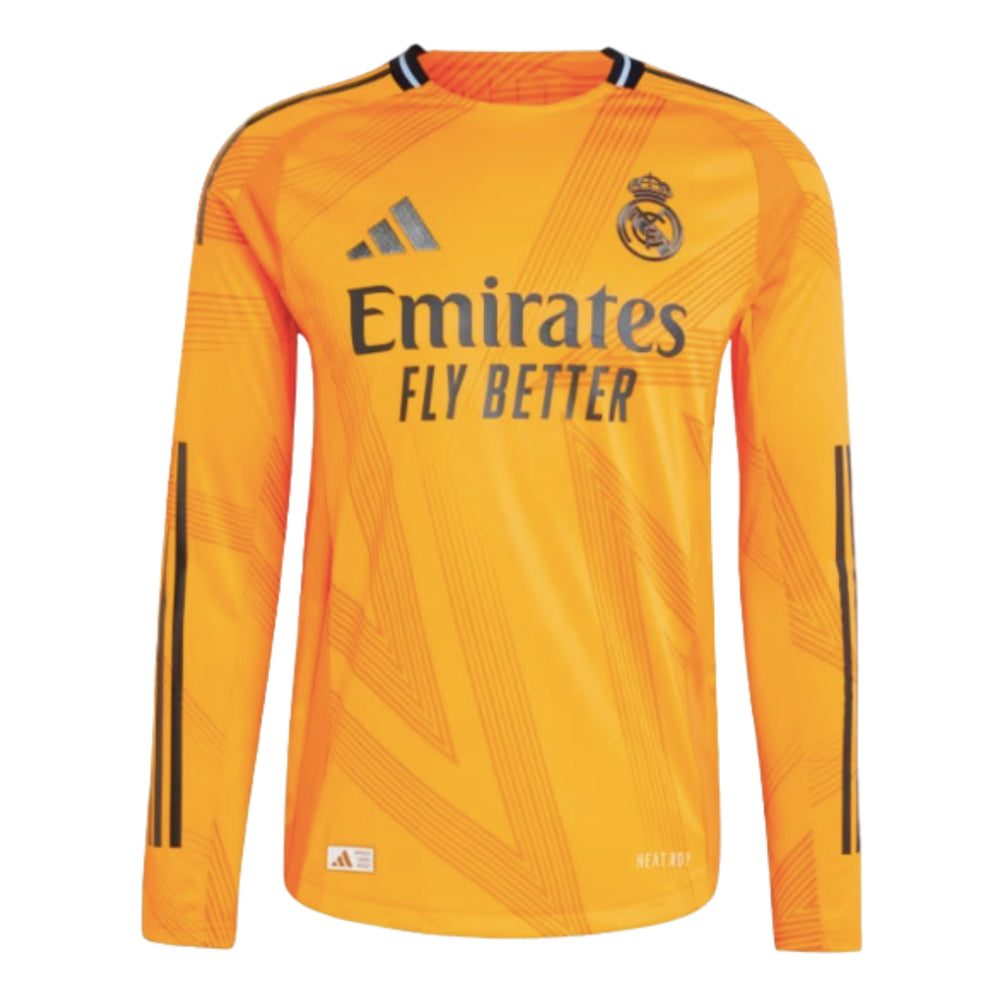 2024/25 Real Madrid player Long Sleeve Away Shirt