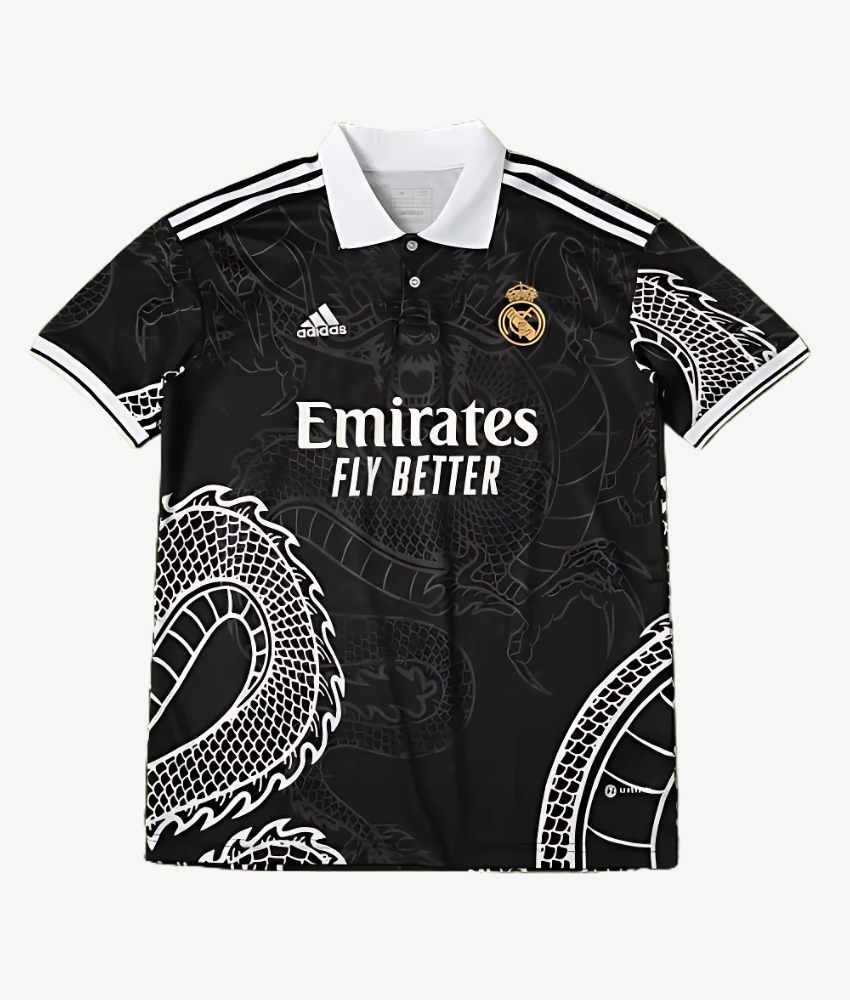 Real Madrid Trikot 2023/24 Dragon Special Edition Schwarz