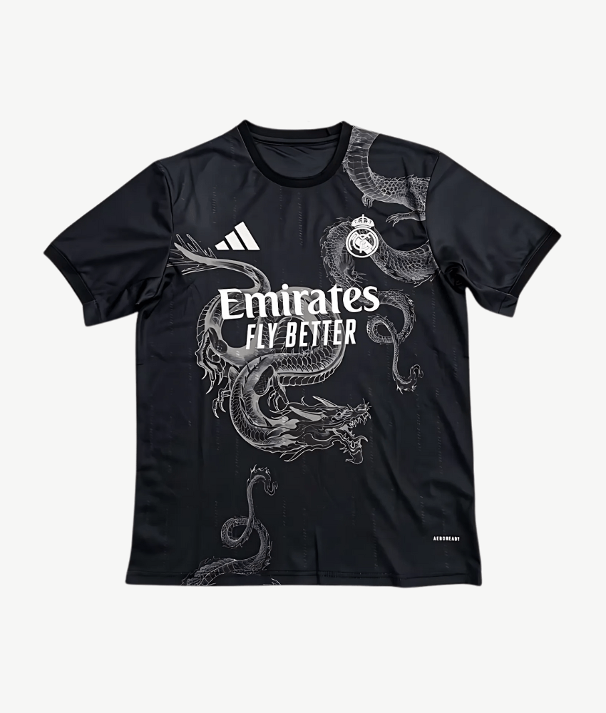 Real Madrid Trikot 2023/24 Y-3 Collab Schwarz