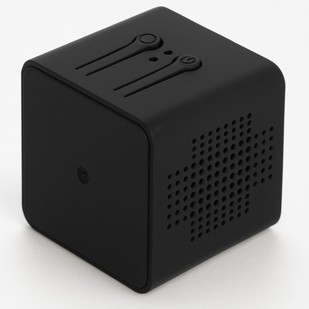 WLAN Überwachungskamera für den Außen- und Innenbereich | Kabellose Mini-Kamera mit Live-Streaming auf Mobilgeräten | SafeView