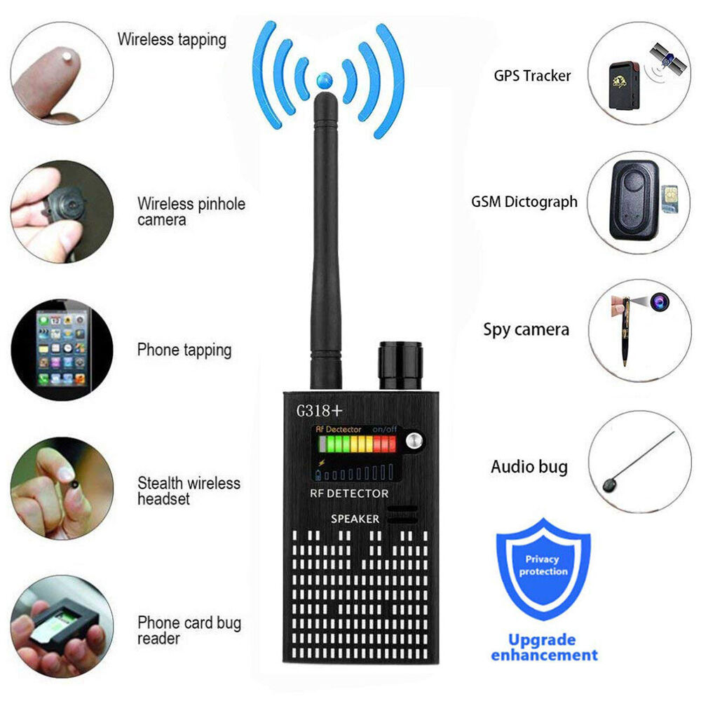 Ripob | Spy Signal Detector, RF Detector, Hidden Camera, Laser Lens, GSM-GPS Gerätesucher