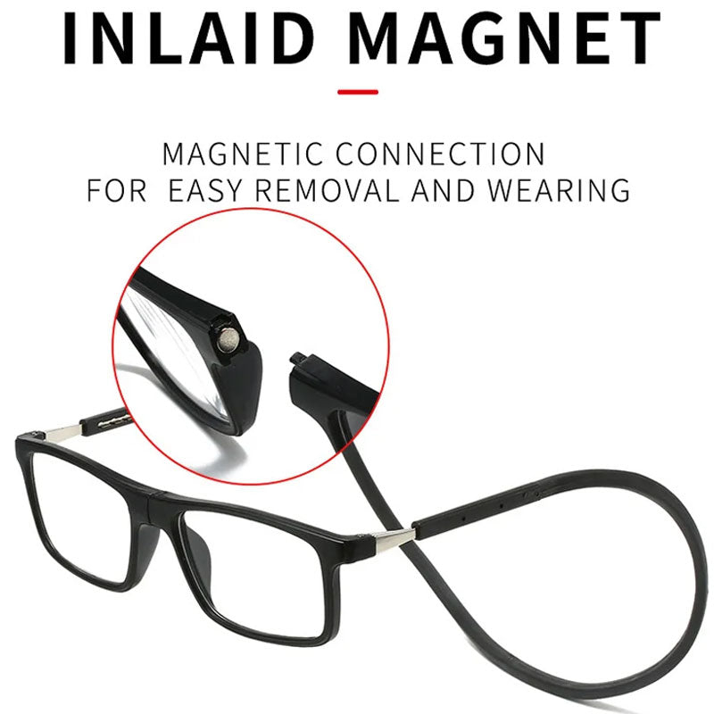 Ripob | Magnetische Nacken-Hängende Anti-Verlust Anti-Blaulicht Lesebrille