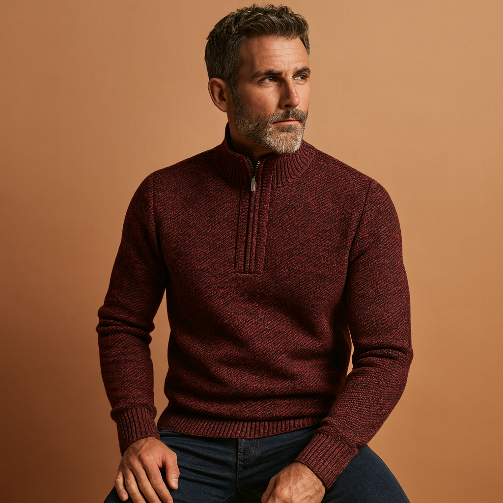 Leichter Herren-Smart-Jumper für Arbeit und Freizeit