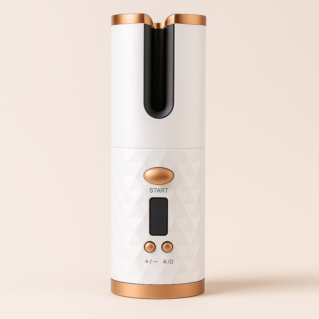 Automatischer Lockenstab | Kabelloser Lockenwickler | Haarstyling-Werkzeug | StyliWave