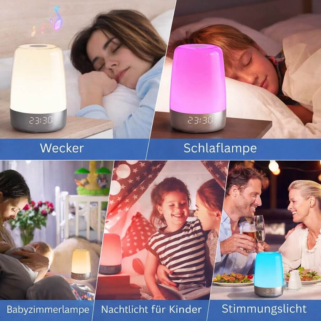 Tageslicht-Wecker | Tageslichtlampe | Wecklicht | LightRise