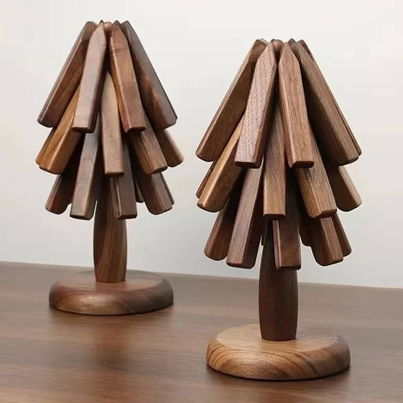 Holzuntersetzer | Tischuntersetzer mit modernem Design | WoodArt (Set von 3)