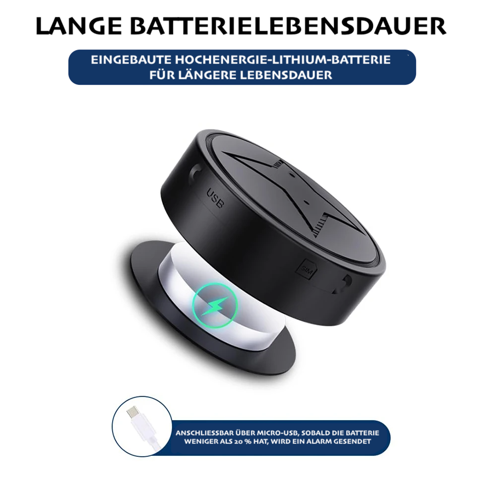 Trackpod Auto GPS-Tracker | Magnetisch | Echtzeit Überwachung