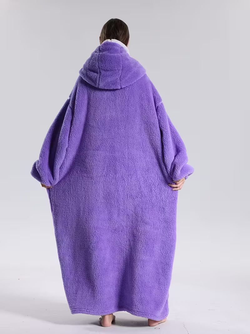 Kapuzendecke | Decke mit Ärmeln | Tragbare Decke Hoodie | WarmHood